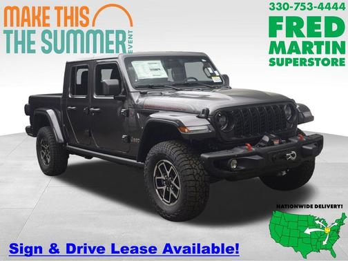 Granite Crystal Clearcoat Metallic 2026 Jeep Gladiator Rubicon