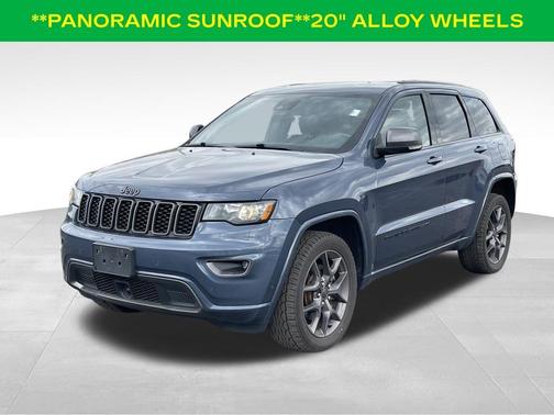 Pacific Blue Clearcoat 2021 Jeep Grand Cherokee Limited