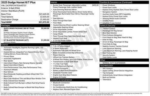 2025 Dodge Hornet R/T