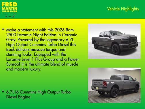 2026 RAM 2500 Laramie