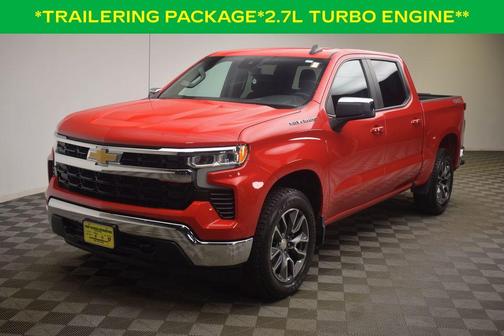Red 2022 Chevrolet Silverado 1500 LT