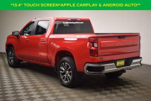 Red 2022 Chevrolet Silverado 1500 LT