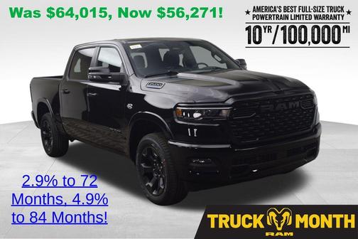 Diamond Black 2026 RAM 1500 Big Horn/Lone Star