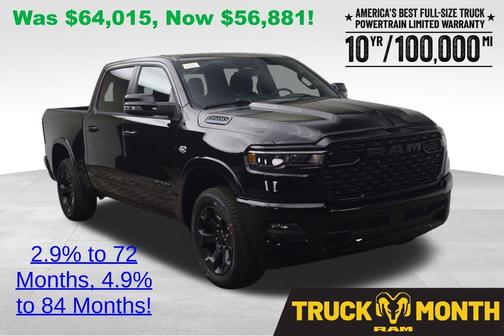Diamond Black 2026 RAM 1500 Big Horn/Lone Star