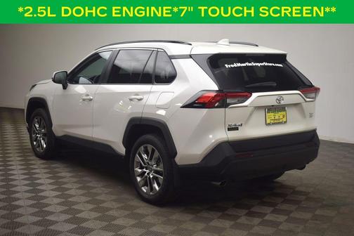 Blizzard Pearl 2021 Toyota RAV4 XLE Premium