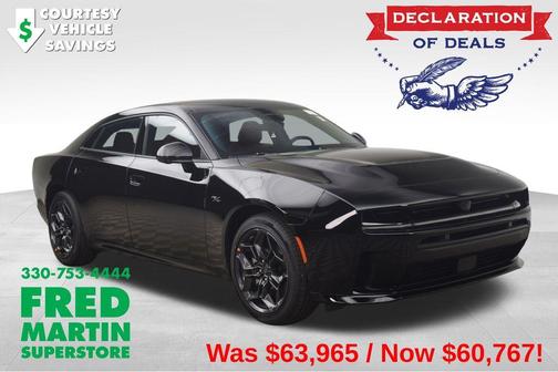 Diamond Black 2026 Dodge Charger R/T
