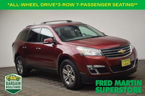Siren Red Tintcoat 2016 Chevrolet Traverse 2LT