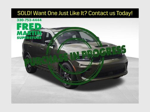 Green 2027 Dodge Durango GT