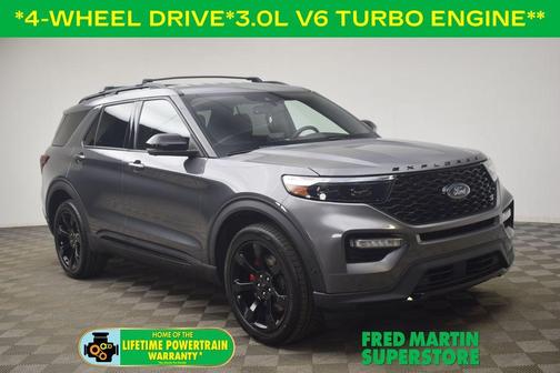 Gray Metallic 2022 Ford Explorer ST