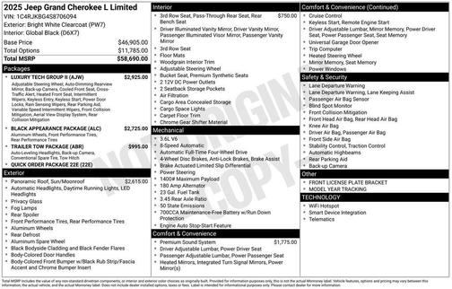 2025 Jeep Grand Cherokee L Limited