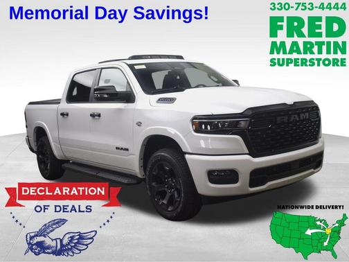 Bright White Clearcoat 2026 RAM 1500 Big Horn/Lone Star