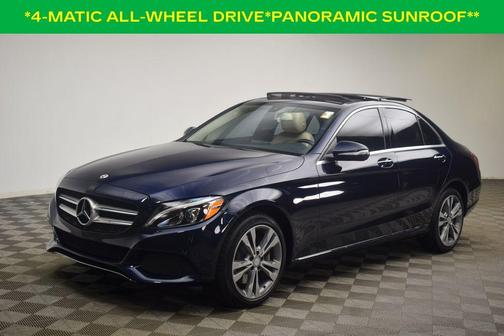 Lunar Blue Metallic 2015 Mercedes-Benz C-Class C 300