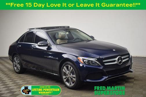Lunar Blue Metallic 2015 Mercedes-Benz C-Class C 300
