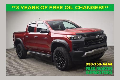 Radiant Red 2023 Chevrolet Colorado Trail Boss