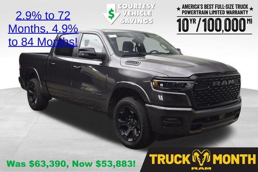 Granite Crystal Clearcoat Metallic 2026 RAM 1500 Big Horn/Lone Star