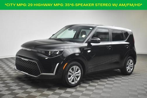 Fusion Orange 2025 Kia Soul LX
