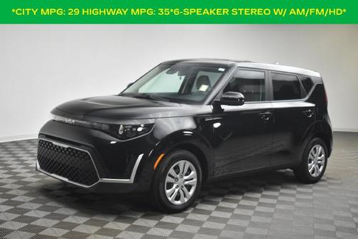 Fusion Orange 2025 Kia Soul LX
