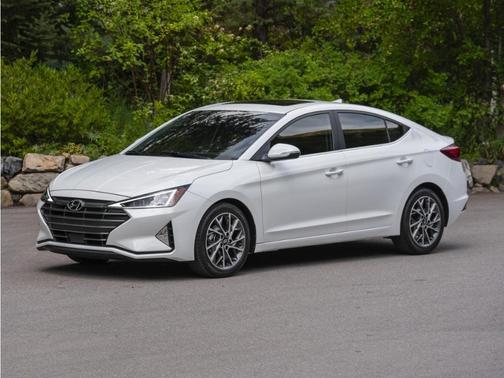 Portofino Gray 2020 Hyundai ELANTRA SEL