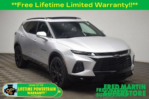 Silver Ice Metallic 2020 Chevrolet Blazer RS