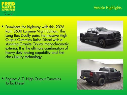 2026 RAM 3500 Laramie