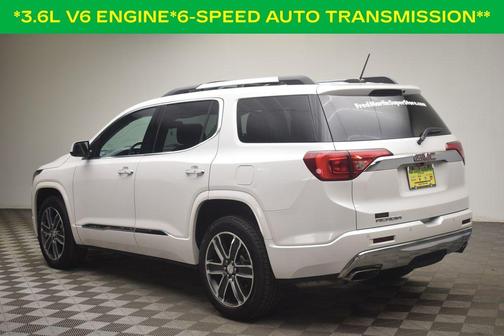 White Frost Tri-Coat 2019 GMC Acadia Denali