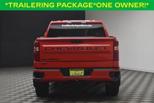 Red 2022 Chevrolet Silverado 1500 Custom