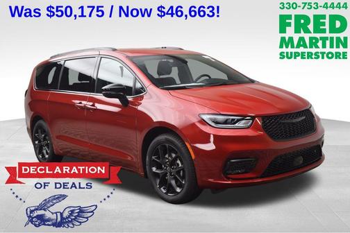 Red 2026 Chrysler Pacifica Select