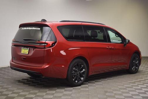 Red 2026 Chrysler Pacifica Select