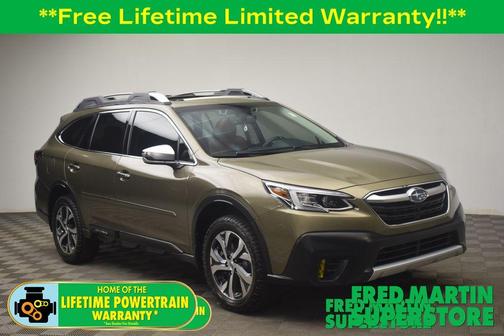 Autumn Green Metallic 2021 Subaru Outback Touring XT