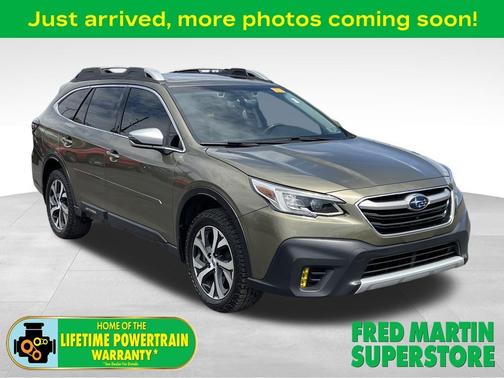 Autumn Green Metallic 2021 Subaru Outback Touring XT
