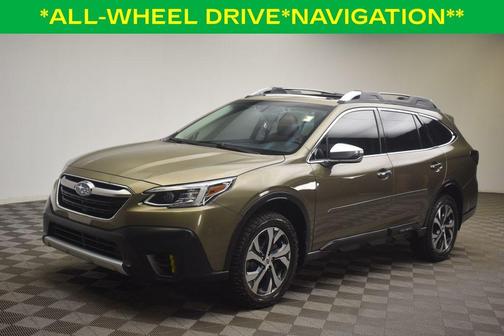 Autumn Green Metallic 2021 Subaru Outback Touring XT