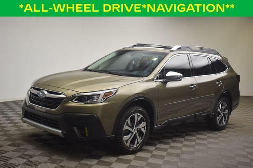 Autumn Green Metallic 2021 Subaru Outback Touring XT