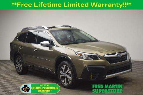 Autumn Green Metallic 2021 Subaru Outback Touring XT