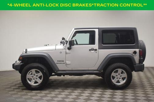 Bright Silver Clearcoat Metallic 2012 Jeep Wrangler Sport