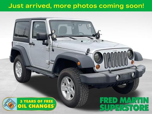 Bright Silver Clearcoat Metallic 2012 Jeep Wrangler Sport