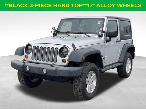 Bright Silver Clearcoat Metallic 2012 Jeep Wrangler Sport