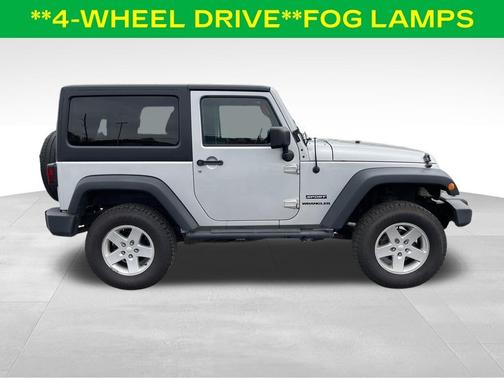 Bright Silver Clearcoat Metallic 2012 Jeep Wrangler Sport