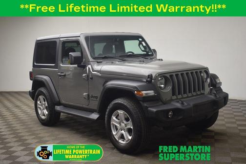 Sting Gray Clearcoat 2022 Jeep Wrangler Sport