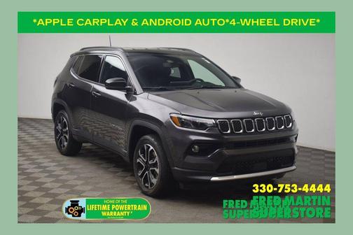 Granite Crystal Clearcoat Metallic 2023 Jeep Compass Limited