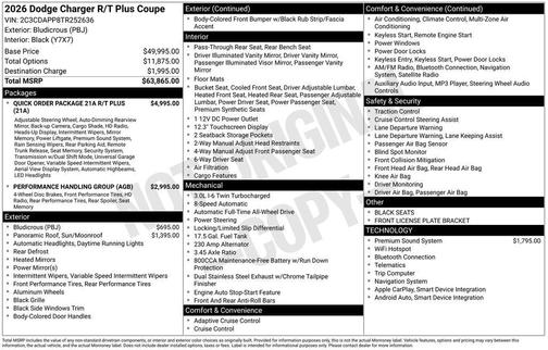 BLUDICROUS 2026 Dodge Charger R/T