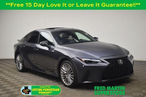 Cloudburst Gray 2022 Lexus IS 300