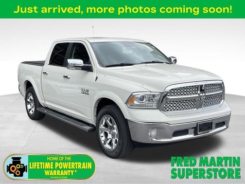 Pearl White 2017 RAM 1500 Laramie
