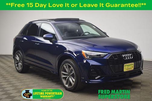 Navarra Blue Metallic 2022 Audi Q3 45 S line Premium