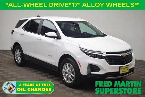 Summit White 2024 Chevrolet Equinox LT