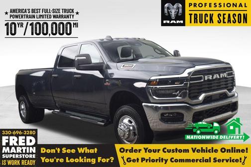 Blue Metallic 2026 RAM 3500 Tradesman