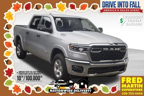 Silver Zynith 2026 RAM 1500 Big Horn/Lone Star