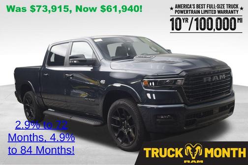 Blue Metallic 2026 RAM 1500 Laramie