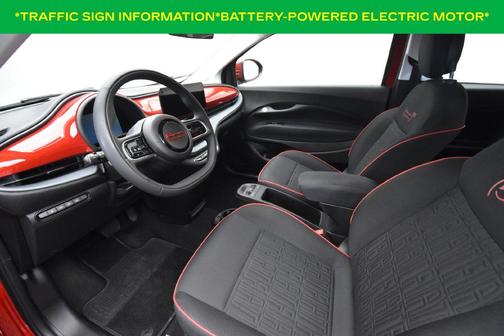 Red 2024 FIAT 500e