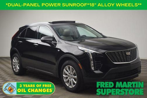 Stellar Black Metallic 2022 Cadillac XT4 Luxury