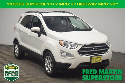 Diamond White 2019 Ford EcoSport SE